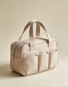 Multi-pocket makeup bag