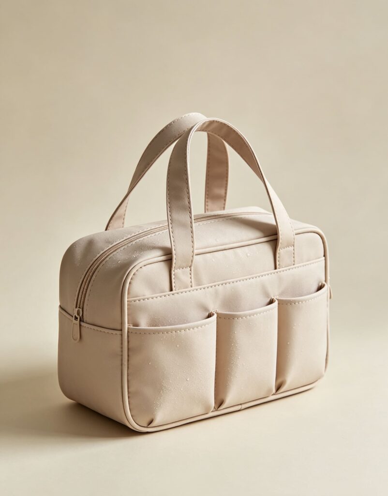 Multi-pocket makeup bag