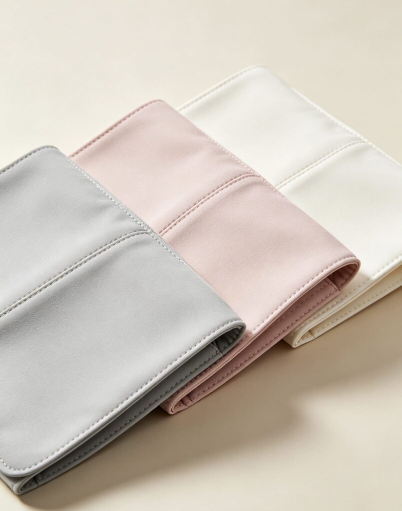 Foldable makeup bag