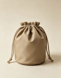Cylinder-shaped toiletry bag