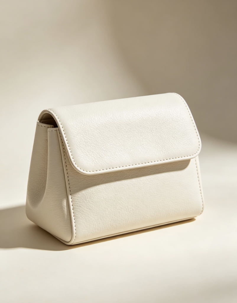 Flip-top makeup bag
