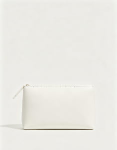 Hand-held makeup bag